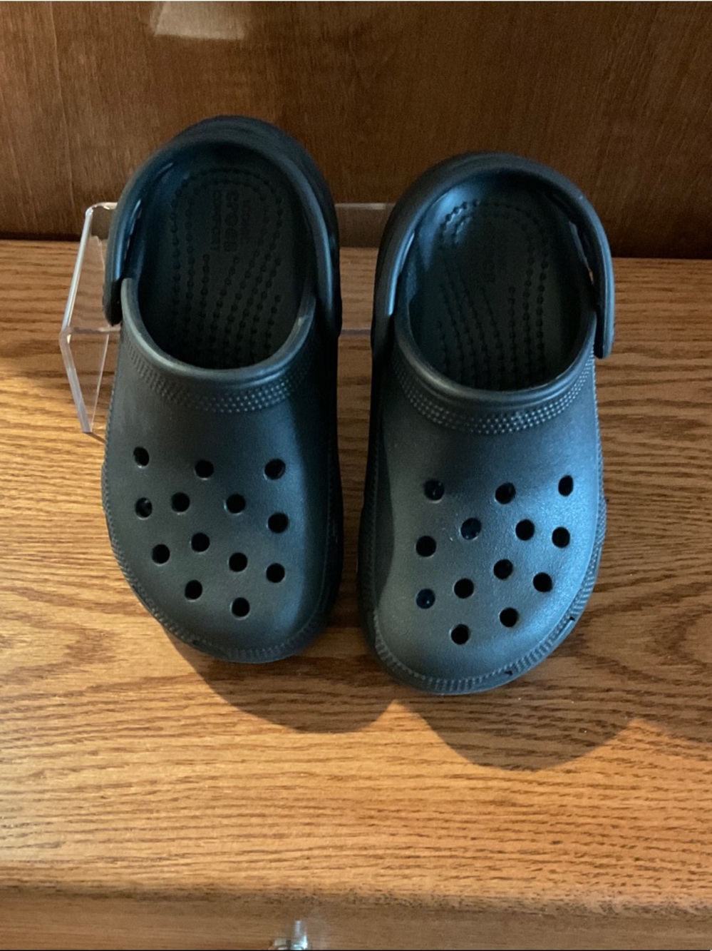 CROCS Kids Classic Clog in Black - Picture 2 of 8